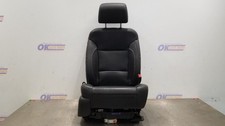 19 Chevy Tahoe Rst Seat Front Right Passenger Black Leather