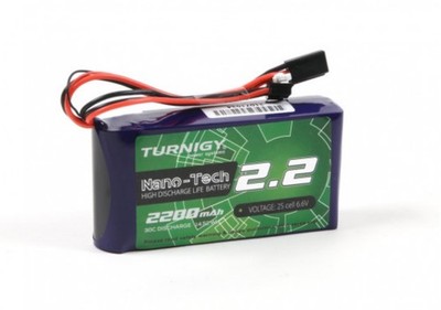 Turnigy Nano-Tech 2200mAh 2S 30C 6.6V LiFePO4 Battery Pack