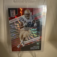 2022 Donruss Elite - Rookies Brittain Brown #182 Aspirations Shimmer /499 (RC)