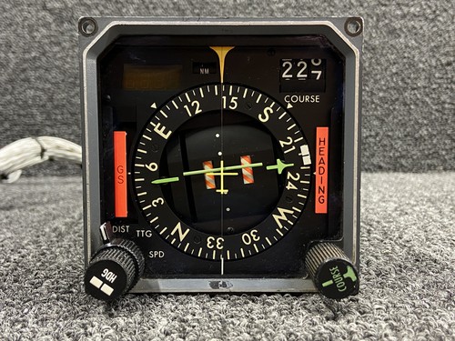 622-4151-013 Collins Avionics HSI-84 Course Select Indicator w Connectors & Mods