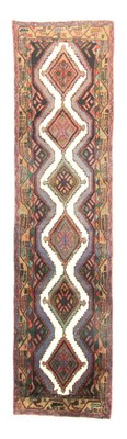 Morgenland Orientteppich - Nomadic - 306 x 78 cm - Beige
