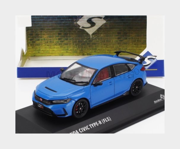 Solid 4314301 Honda - Civic Type-R 2022 - Blue - 1/43