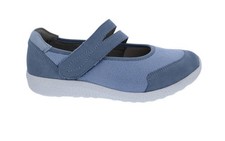 Ranger Hook and Loop ballerina M-Ira OrthoKick 815M31-305-267, nubuck leather with stretch