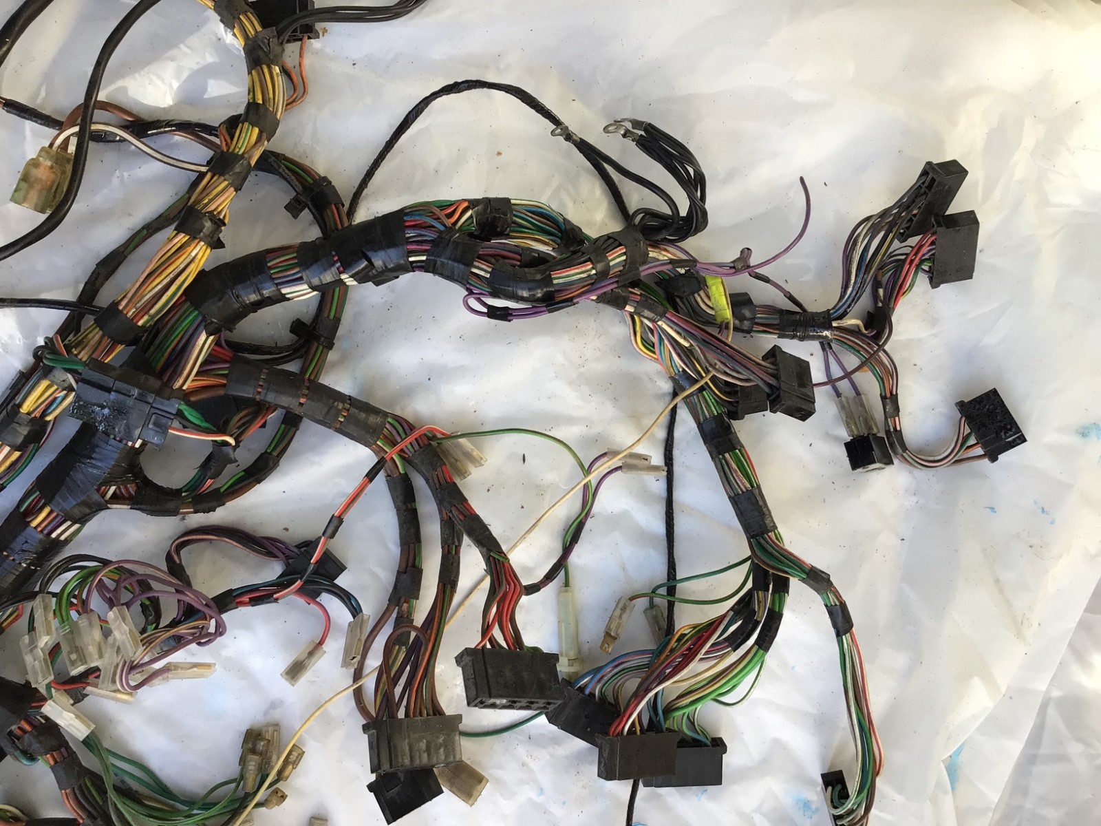 1966-80 Rolls Royce Silver Shadow Wraith II Front Lower Dash Wiring Harness