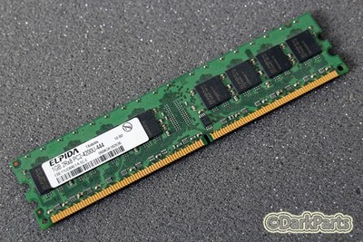 Elpida EBE11UD8AEFA-5C-E PC2-4200U-444 1GB Memory RAM