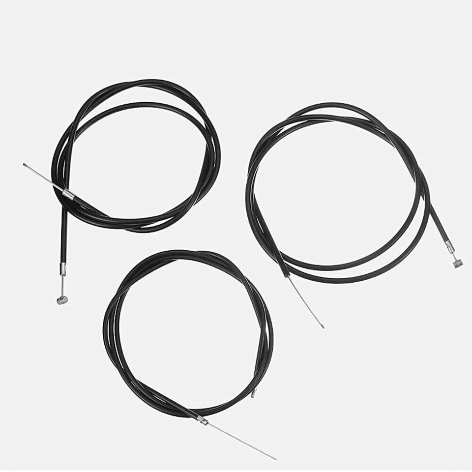 Motorcycle Scooter Cable Kit 60" Clutch Cable & Brake Cable & 54" Throttle Cable - Imagem 4 de 4