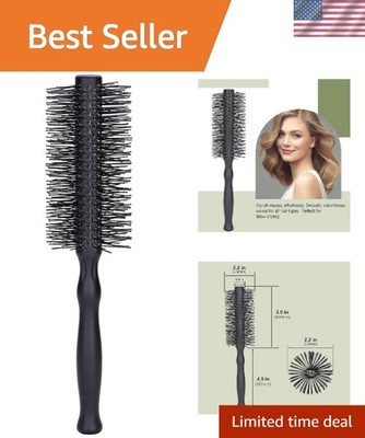 Transform Your Hair with Our 2.2'' Round Brush - Lift, Volume & Shine Guaranteed