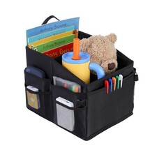 CASHINE Foldable Car Seat Organizer - Oxford Fabric Storage Box for... Fast Ship