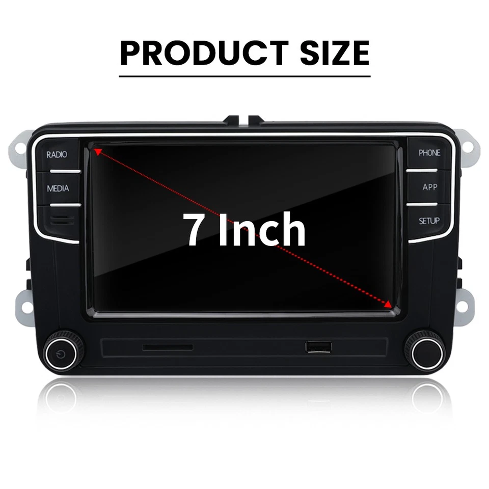 Für VW GOLF MK7 PASSAT 7INCH RCD780 PRO ANDROID AUTO CARPLAY RADIO RCD330 RCD360 - Bild 3 von 4