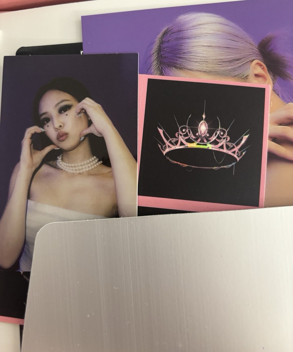 BLACKPINK [THE ALBUM] All Member Autographed Signed Promo Album | eBay