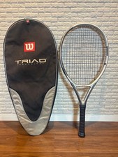   Lightweight Wilson TRIAD 3 Tennis Racket Marui Bunta, Strings 