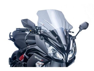 Puig Tourenscheibe Motorrad Windschild Windschutzscheibe für Kawasaki ER6-F (12-16)