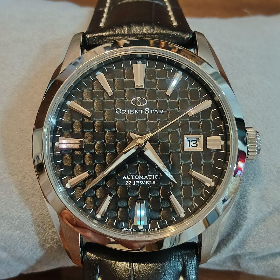 Orient Orient Star Automatic Watch 22 Jewels Leat… - image 3