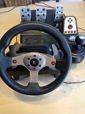 Logitech G25 Volant + Pédalier 3 pédales + Levier PC PS2 PS3