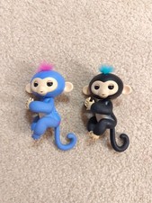 Fingerlings Monkeys Interactive Pet Motion Sound Lot of 2 - Used, Both Working