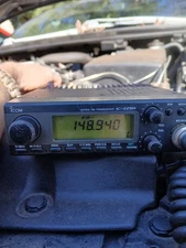 ICOM IC-229H 2M VHF Mobile Amateur Ham Radio FM 144MHz Transceiver POWER TESTED