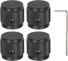 Aluminium Potentiometer Knobs 6Mm Guitar Control Knobs 1/4" Shaft for Guitar,Bas