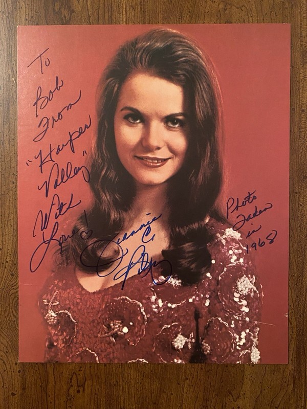 Jeannie C Riley Signed Autographed Photo With COA Singer Harper Valley PTA