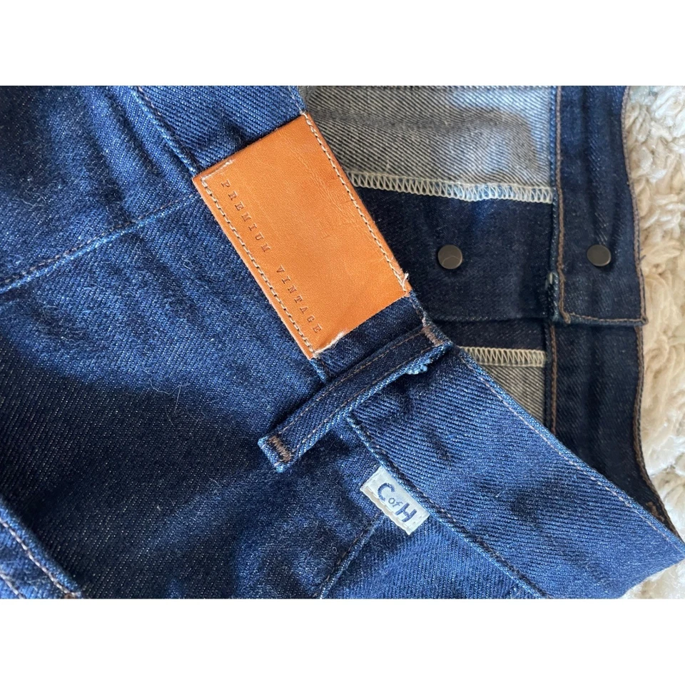 Falda Vaquera Citizens of Humanity Botón Frontal Línea A Dobladillo Crudo Premium De Colección Foto 4 de 4