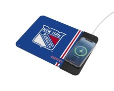 SOAR NHL New York Rangers Wireless Charging Mouse Pad - 10W Fast Charge