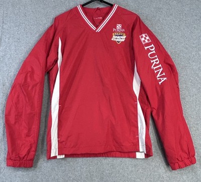Purina Honor Show Chow Youth XL Red Pullover Windbreaker Sport-Tek Jacket