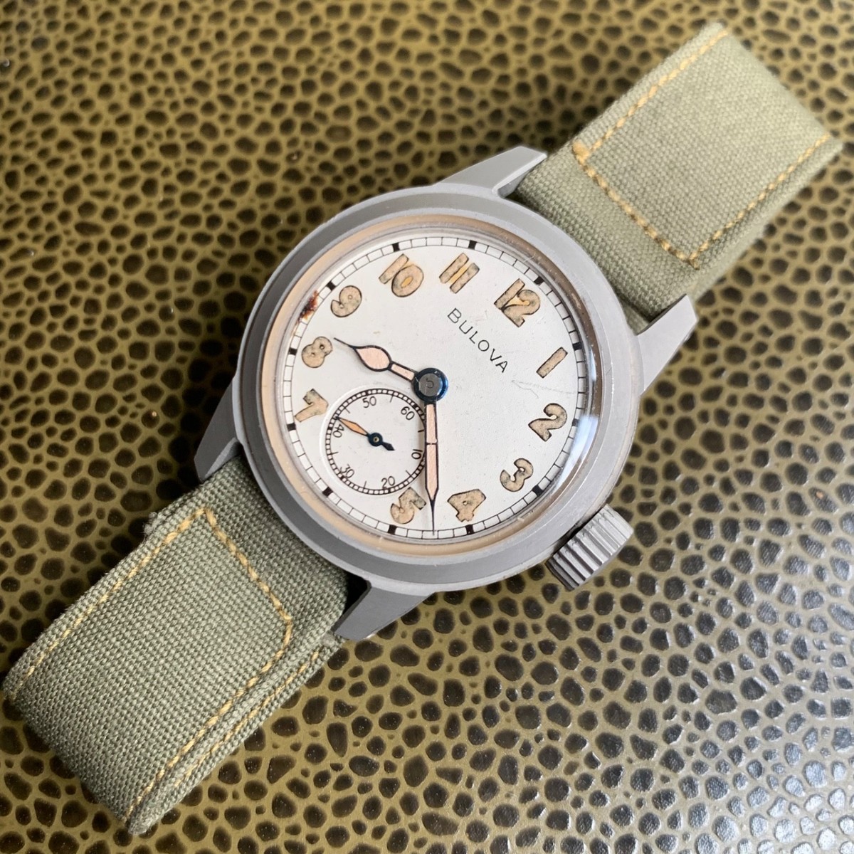 1940’s bulova 10AK ミリタリー ウォッチ　ブローバ　army 1940's Bulova Original Dial 10AK ORD DEPT USA Military WW2