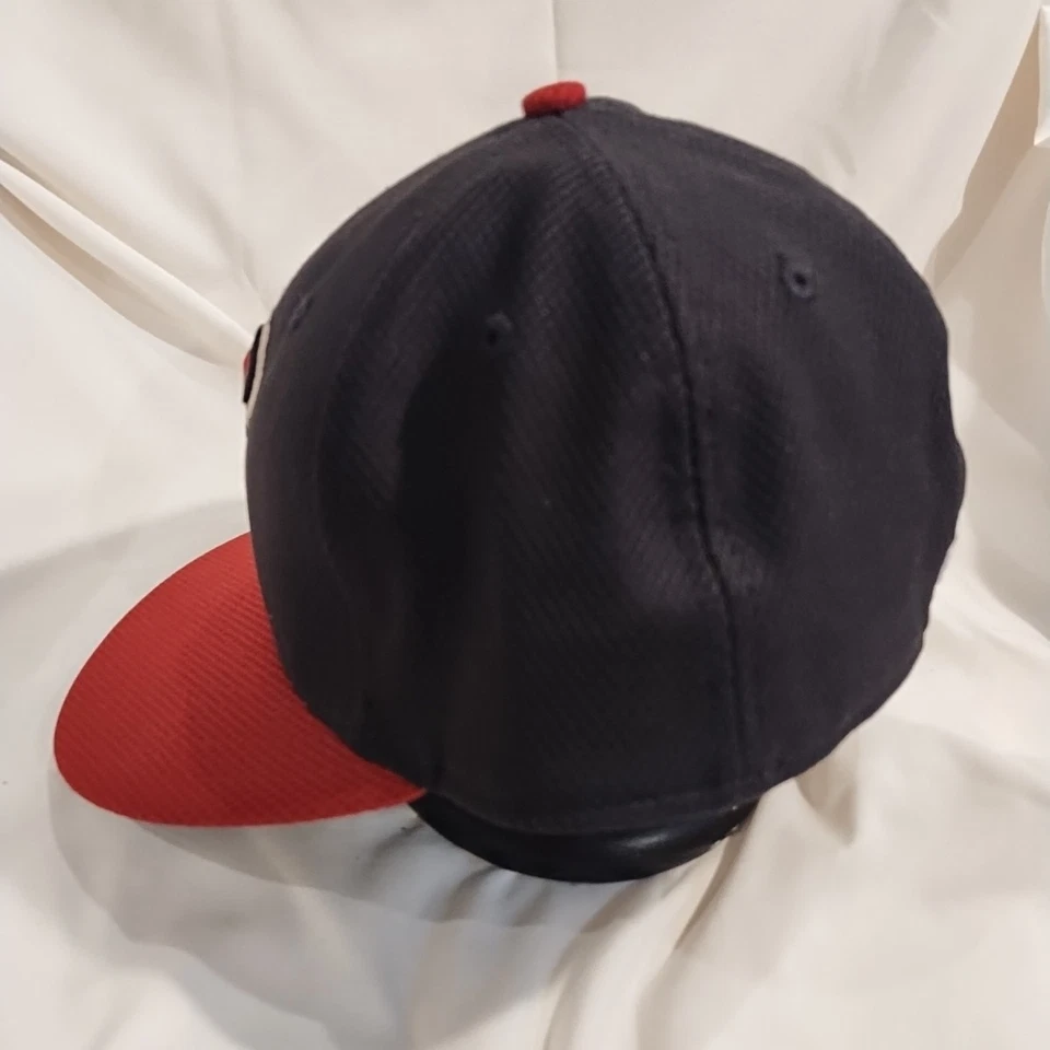New Era 59Fifty Arizona Diamondbacks Fitted Baseball Hat Black/Red Size 7.25 - Image 2 of 4
