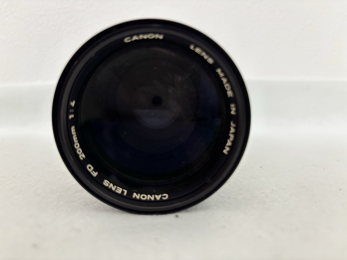 Objectif macro Canon New FD 200mm f/4 f 4 *19939