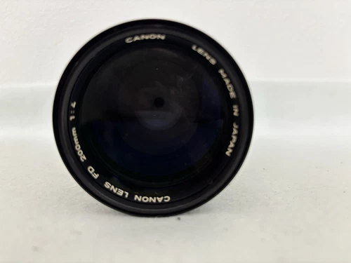 Canon FD 200mm F/4 Macro Lens, Excellent!