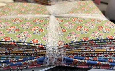 Jubilee Farm Flowers Blenders By Tilda Half Yard Bundle 8 PCS