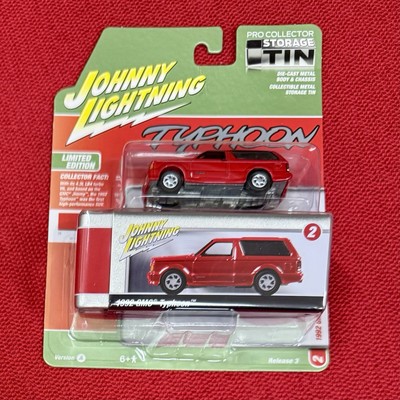 1992 GMC Typhoon Red Johnny Lightning Collectors Tin 1:64 Scale