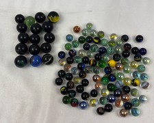 Assorted Marbles Lot Mixed Colors Variety.