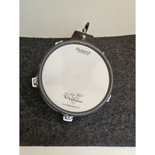 Roland V-Drums PD-80R Electronic Mesh Head Drum Pad 8 Inch White Dual Trigger