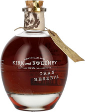3 Badge - Kirk & Sweeney Gran Reserva, Rum Prodotto in Repubblica Dominicana, Di