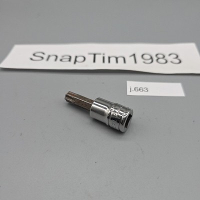 Snap-On Tools  3/8'' Drive T47 Torx Bit Socket Driver  FTX47E USA 