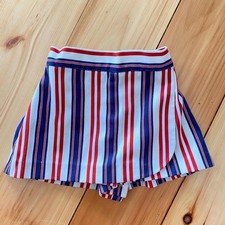 Vintage Buster Brown Red, White, and Blue Skort Toddler Girl 2T