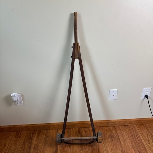 Antique Vintage Primitive Wood Dolly Hand Truck