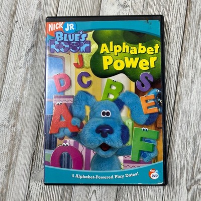 Blue's Room Alphabet Power DVD 2005 Nick Jr. Full Screen Kids