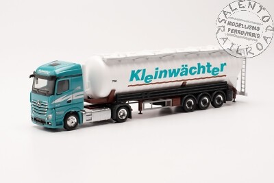 Herpa 315494 - 1:87 H0 - camion Mercedes-Benz Actros Aero SZ cisterna "Kleinwach | Zustand: Nuovo
