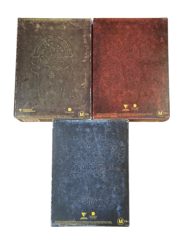 The Lord of the Rings: Extended Edition Trilogy DVD Box Sets 12 Discs Region 4 - Image 2 of 4