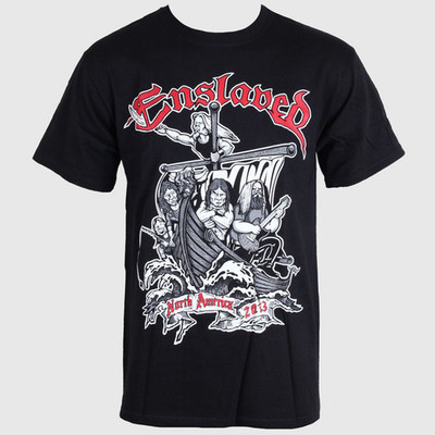 vtg Enslaved band artwork black T-shirt short sleeve All sizes S-5Xl XX867