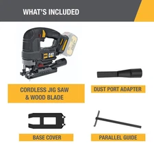 Cat 18V Cordless Jig Saw With Brushless Motor (Bare Tool)