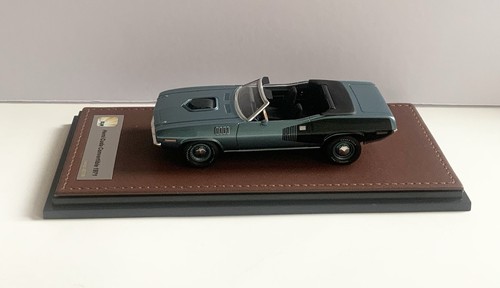 1/43 1971 Plymouth Cuda Convertible open gray metallic GLM - 第 4/9 張圖片