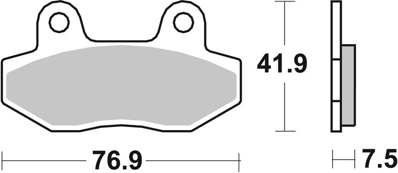 Plaquettes Brembo route carbone céramique endurance moto