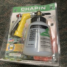 Chapin Deluxe Hose End Garden Sprayer with Metering Dial, Up to 320 Gallons