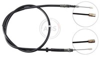 Bremsseil Seilzug Feststellbremse A.B.S. K12125 FüR BNP GBP Mondeo Ford 2 1 16V