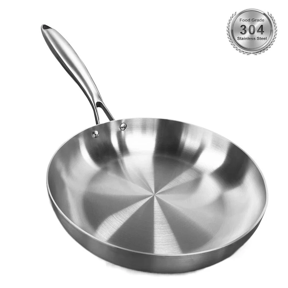 304 Stainless Steel NonStick Pan Fried Steak Pot Gas Induction Cooker ⇖
Opens in a new window or tab