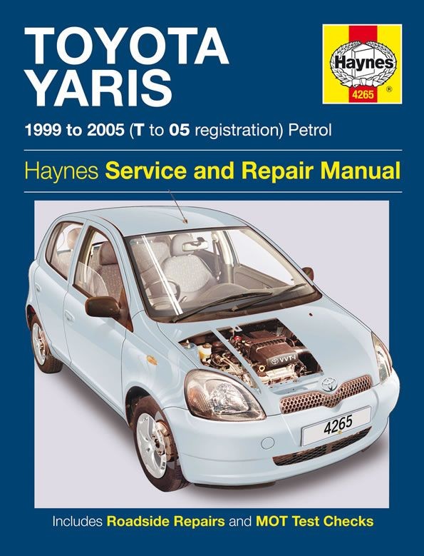 Manuel de réparation Haynes Toyota Yaris essence 1999-2005 état neuf