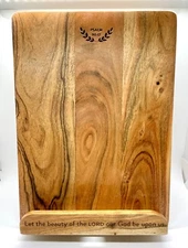 Dayspring Cards Mary & Martha Wood Cookbook Stand Psalm 90:17 – Beautiful!