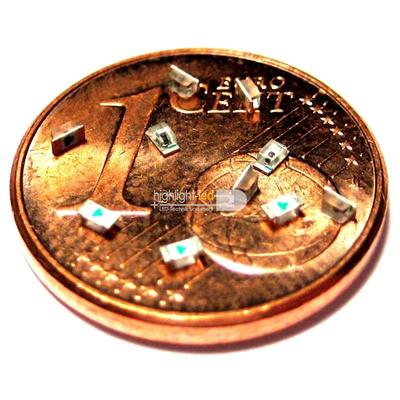 50 SMD LED 0603 Giallo Mini Led Giallo SMD Giallo Giallo Gel - Foto 10